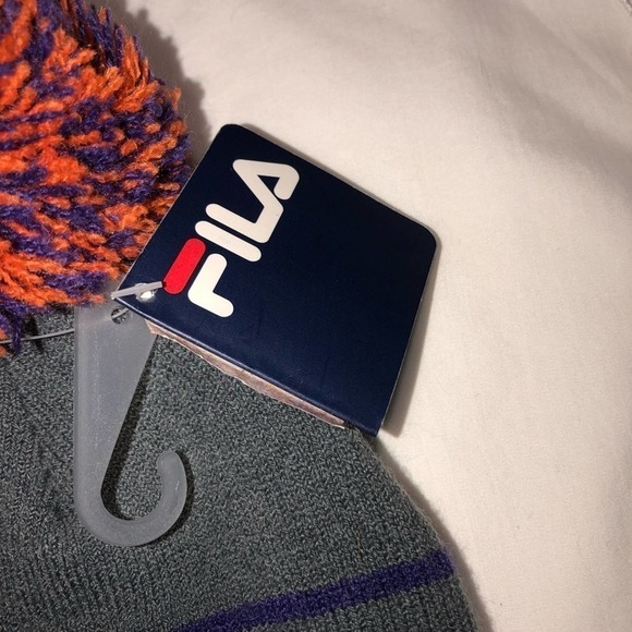 Fila Script Cuff Beanie Knit Hat - Picture 3 of 5